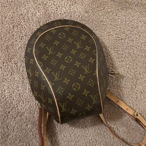 Louis Vuitton Brown and Tan Monogram Bag